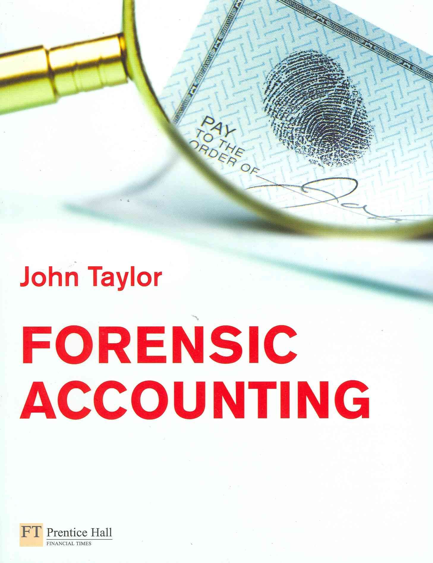 Forensic Accounting By John R. Taylor 9780273722960 (Paperback)
