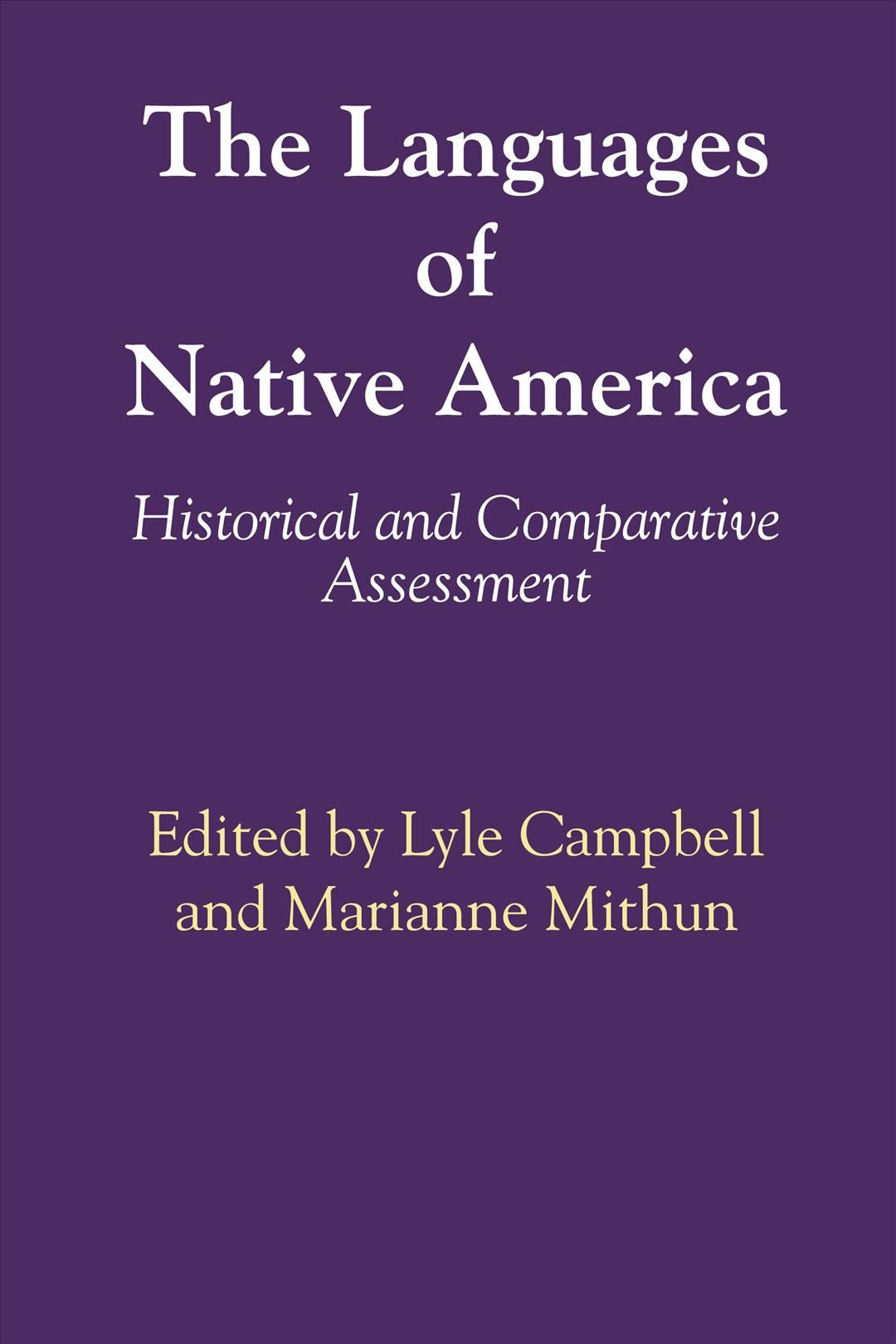 The Languages of Native America 9780292768505 (Paperback)