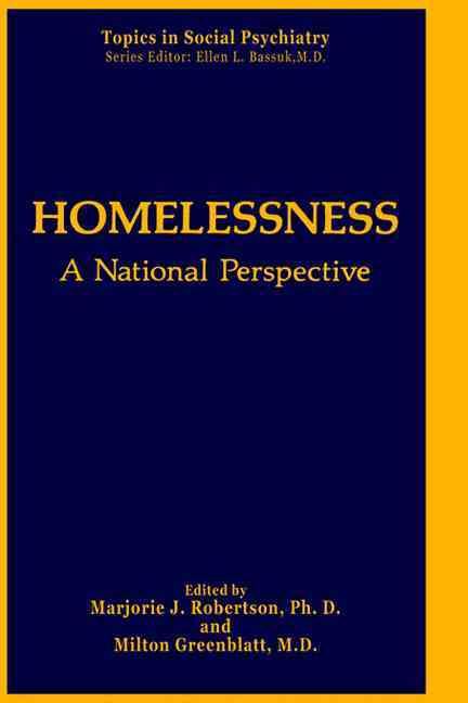Homelessness By Marjorie J. Robertson, Milton Greenblatt 9780306437892