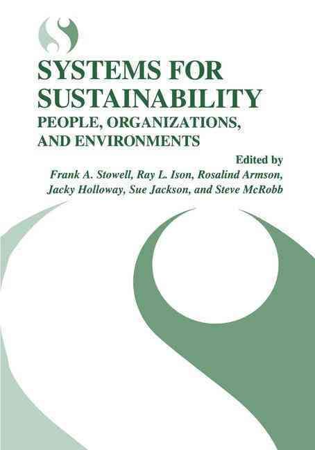 Systems for Sustainability 9780306456152 (Hardback)