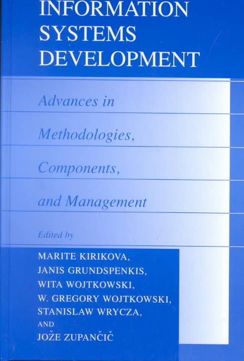 Information Systems Development 9780306476983 (Hardback)