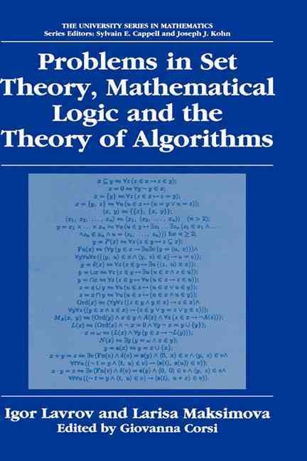 Problems in Set Theory, Mathematical Logic, and the Theory of Algorithms