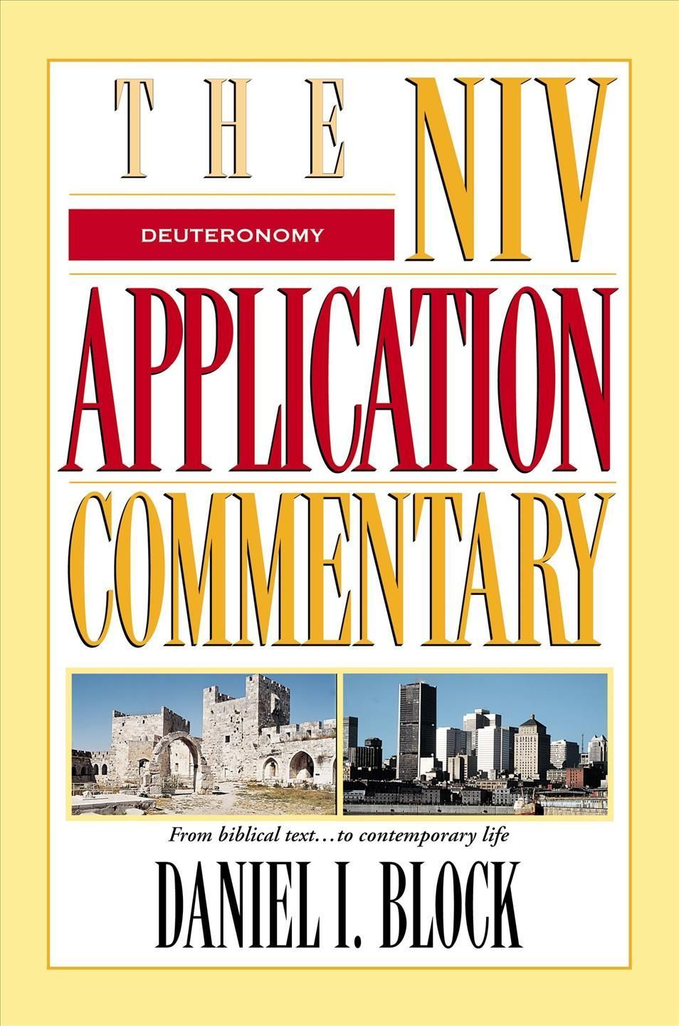 Deuteronomy By Daniel Isaac Block 9780310210481 (Hardback)