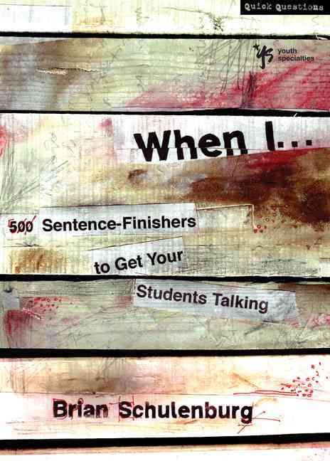 When I ... By Brian Schulenburg 9780310283270 (Paperback)