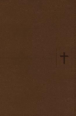 Niv, Thinline Bible, Compact, Leathersoft, Brown, Red Letter, Comfort Print