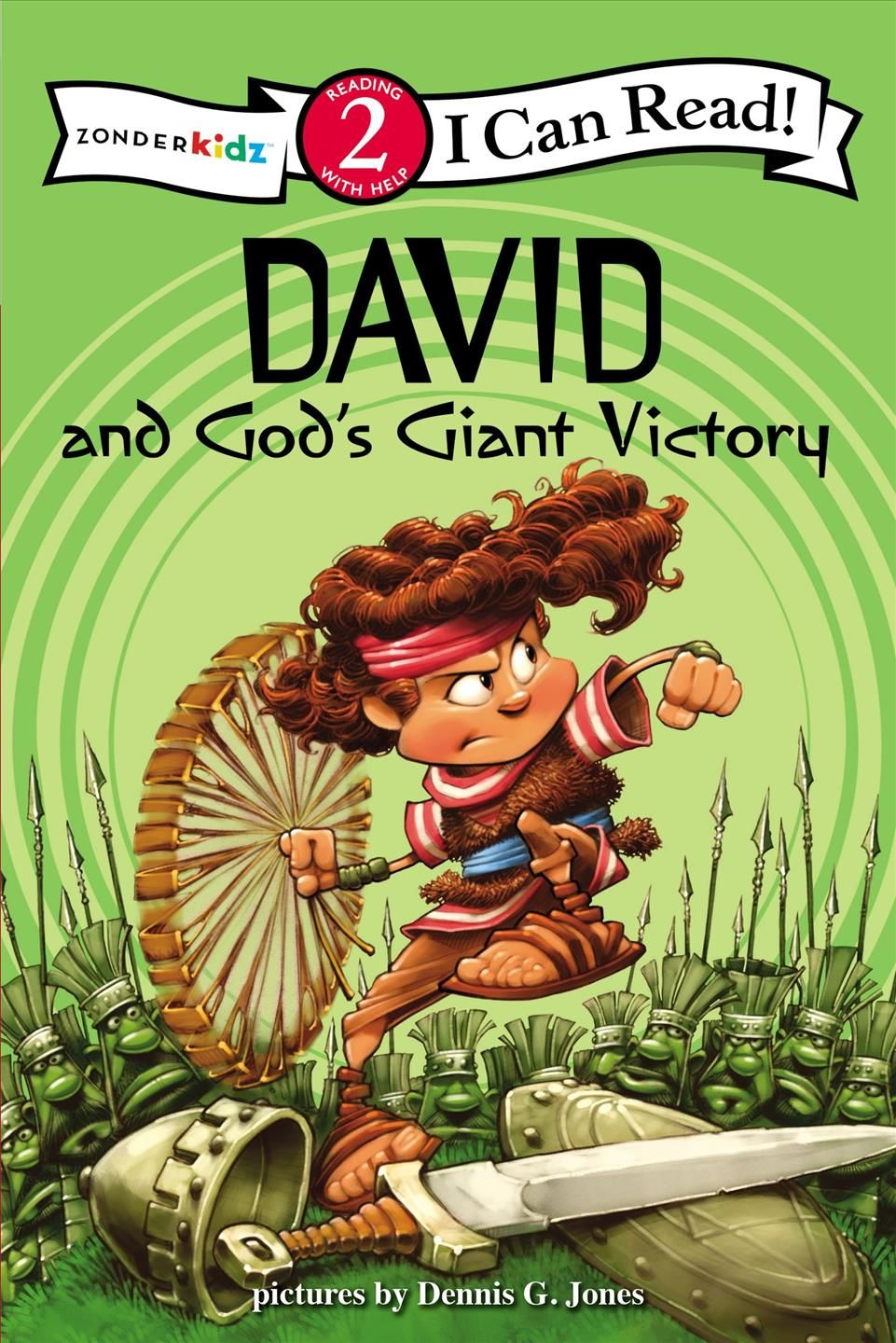 David and God's Giant Victory By Dennis Jones 9780310718796