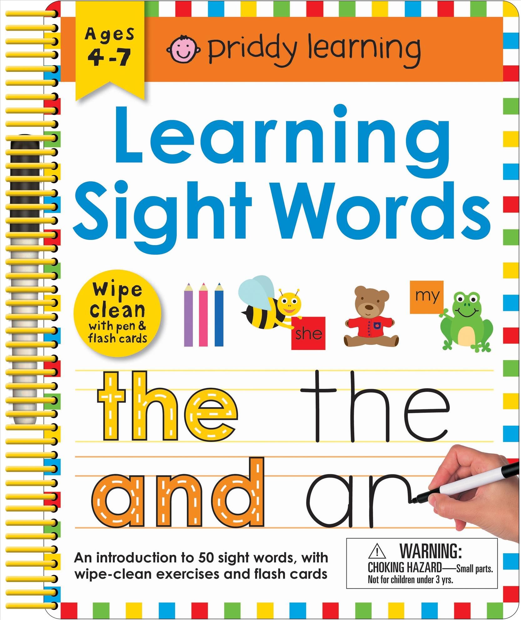 Wipe Clean: Learning Sight Words By Roger Priddy 9780312520076