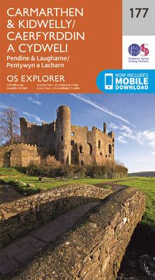 Carmarthen & Kidwelly By Ordnance Survey 9780319243701