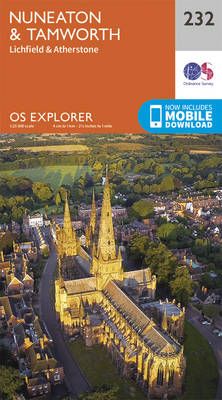 Nuneaton & Tamworth, Lichfield & Atherstone By Ordnance Survey
