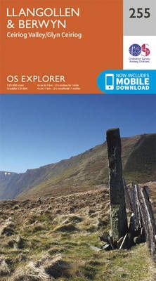 Llangollen & Berwyn By Ordnance Survey 9780319244517