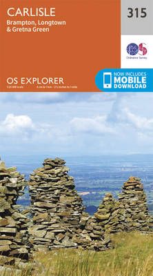 Carlisle By Ordnance Survey 9780319245675 (Sheet map, folded)