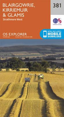 Blairgowrie, Kirriemuir and Glamis By Ordnance Survey 9780319246276