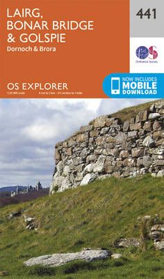 Lairg, Bonar Bridge & Golspie By Ordnance Survey 9780319246849