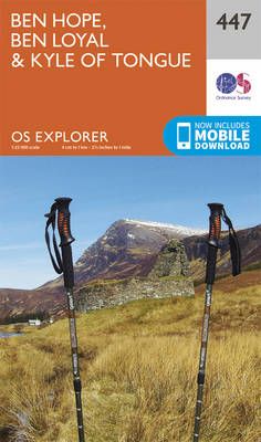 Ben Hope, Ben Loyal & Kyle of Tongue By Ordnance Survey 9780319246900
