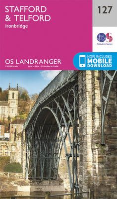 Stafford & Telford, Ironbridge By Ordnance Survey 9780319262252
