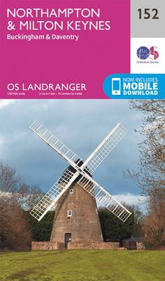 Northampton, Milton Keynes,Buckingham & Daventry By Ordnance Survey