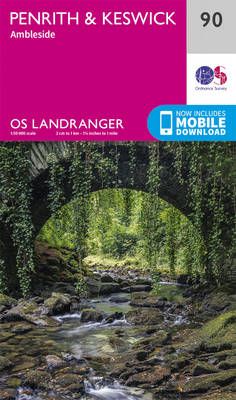 Penrith & Keswick By Ordnance Survey 9780319263372 (Sheet map, folded)