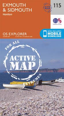 Exmouth & Sidmouth By Ordnance Survey 9780319469958