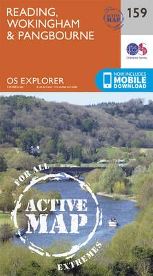 Reading, Wokingham & Pangbourne By Ordnance Survey 9780319470312
