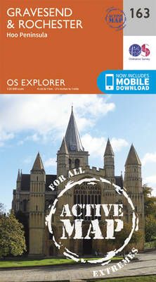 Gravesend & Rochester By Ordnance Survey 9780319470350