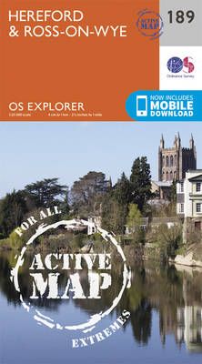 Hereford & Ross-on-Wye By Ordnance Survey 9780319470619
