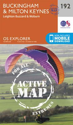 Buckingham & Milton Keynes By Ordnance Survey 9780319470640