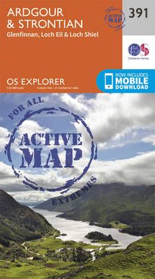 Ardgour & Strontian By Ordnance Survey 9780319472545