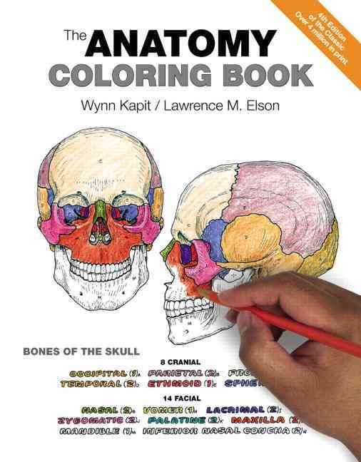 The Anatomy Coloring Book By Wynn Kapit, Lawrence M. Elson (Paperback)