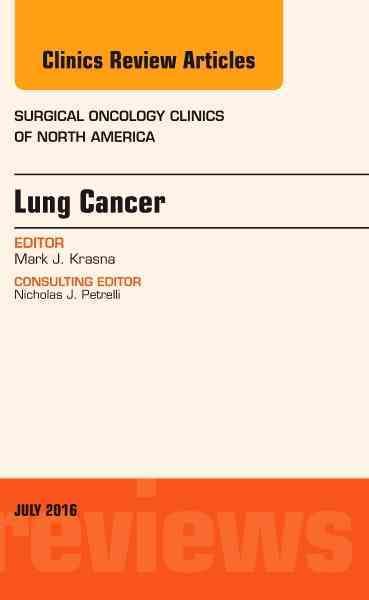 Lung Cancer By Mark Krasna (editor) 9780323448574 (Hardback)