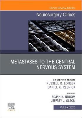 Metastases to the Central Nervous System 9780323761925 (Hardback)