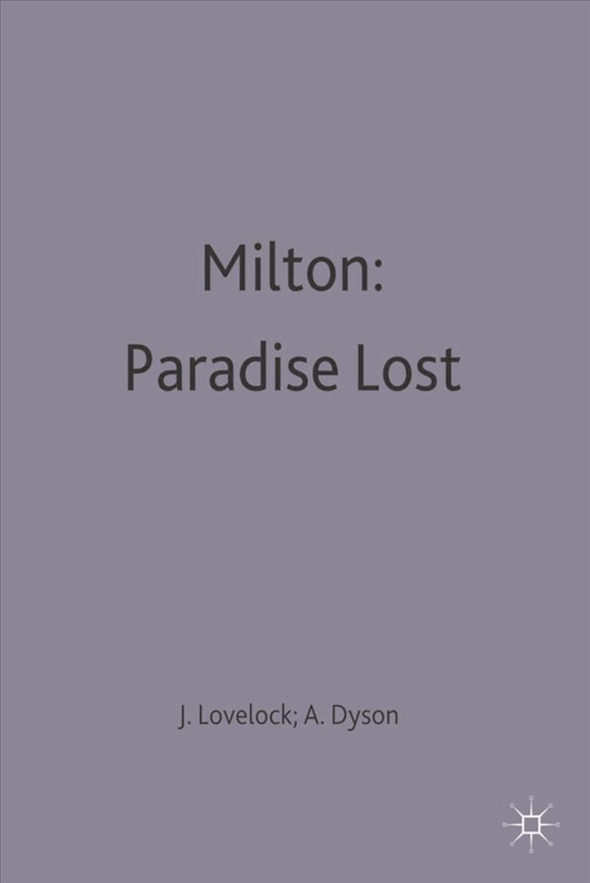Milton: Paradise Lost By Dyson, A.E. 9780333138427 (Paperback)