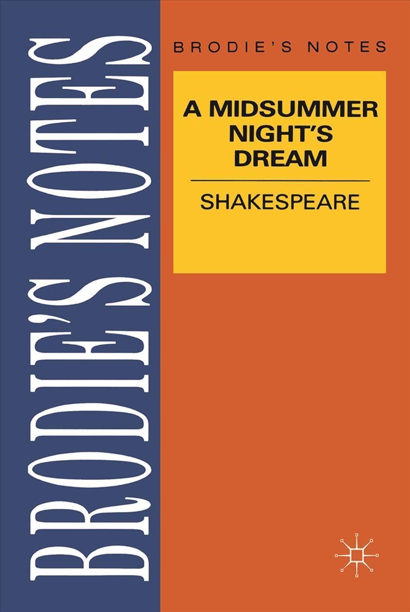 Shakespeare: A Midsummer Night's Dream By NA, NA 9780333581759