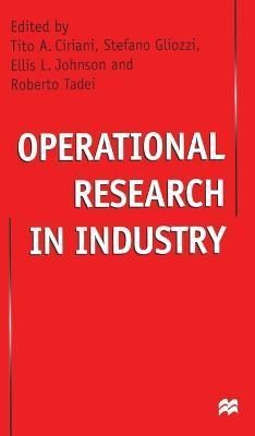Operational Research in Industry By Tito A. Ciriani 9780333745489