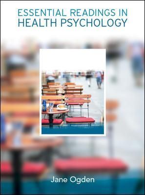 Essential Readings in Health Psychology By Jane Ogden 9780335211388