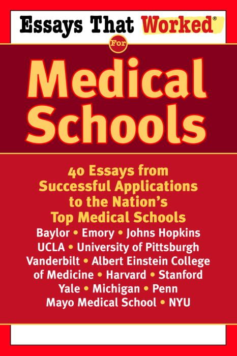 Essays That Worked for Medical Schools 9780345450449 (Paperback)