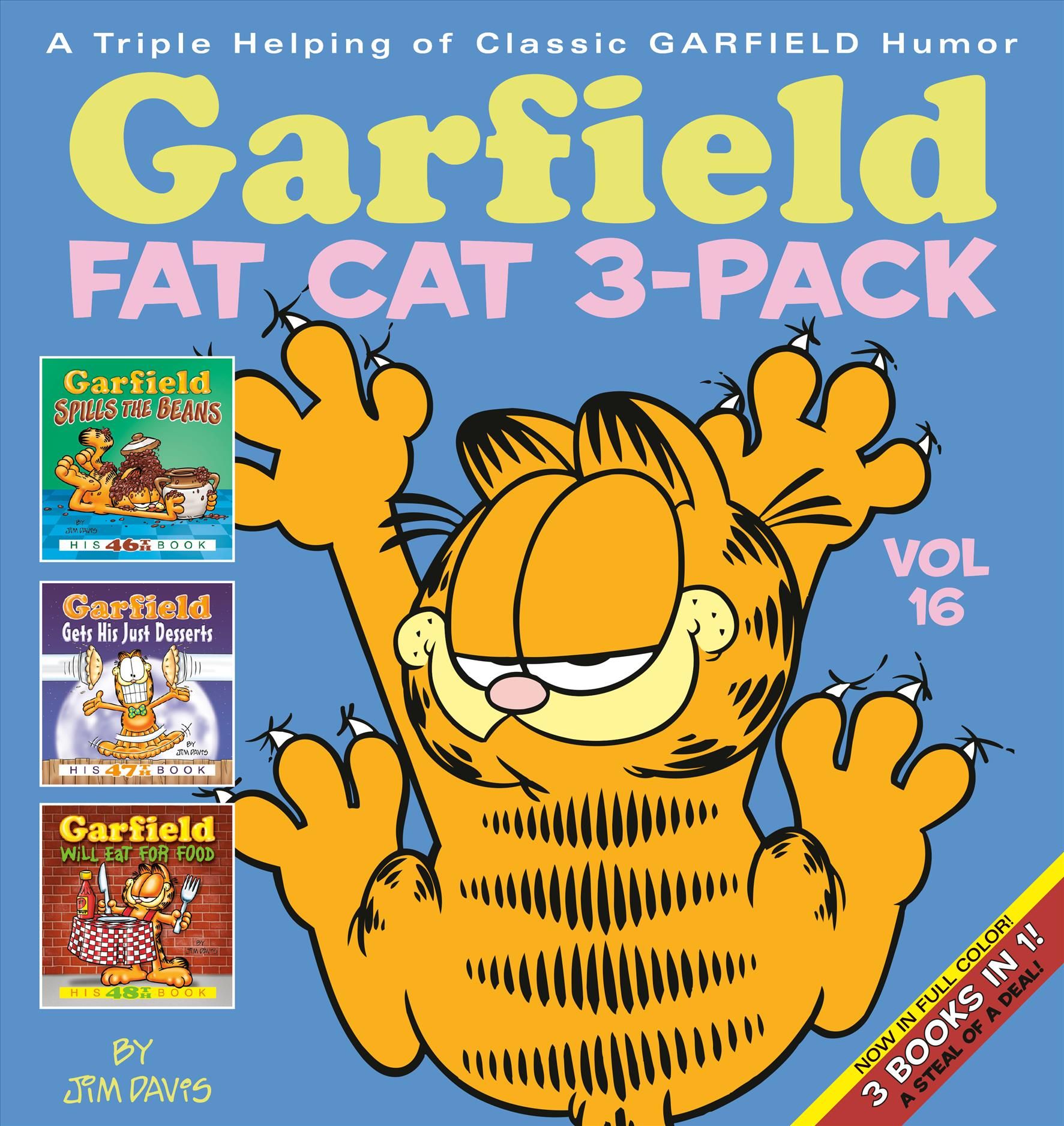 Garfield Fat Cat 3-Pack. Vol. 16 By Jim Davis 9780345525925