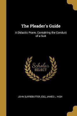 Pleader's Guide By Surrebutter 9780353928572 (Paperback)