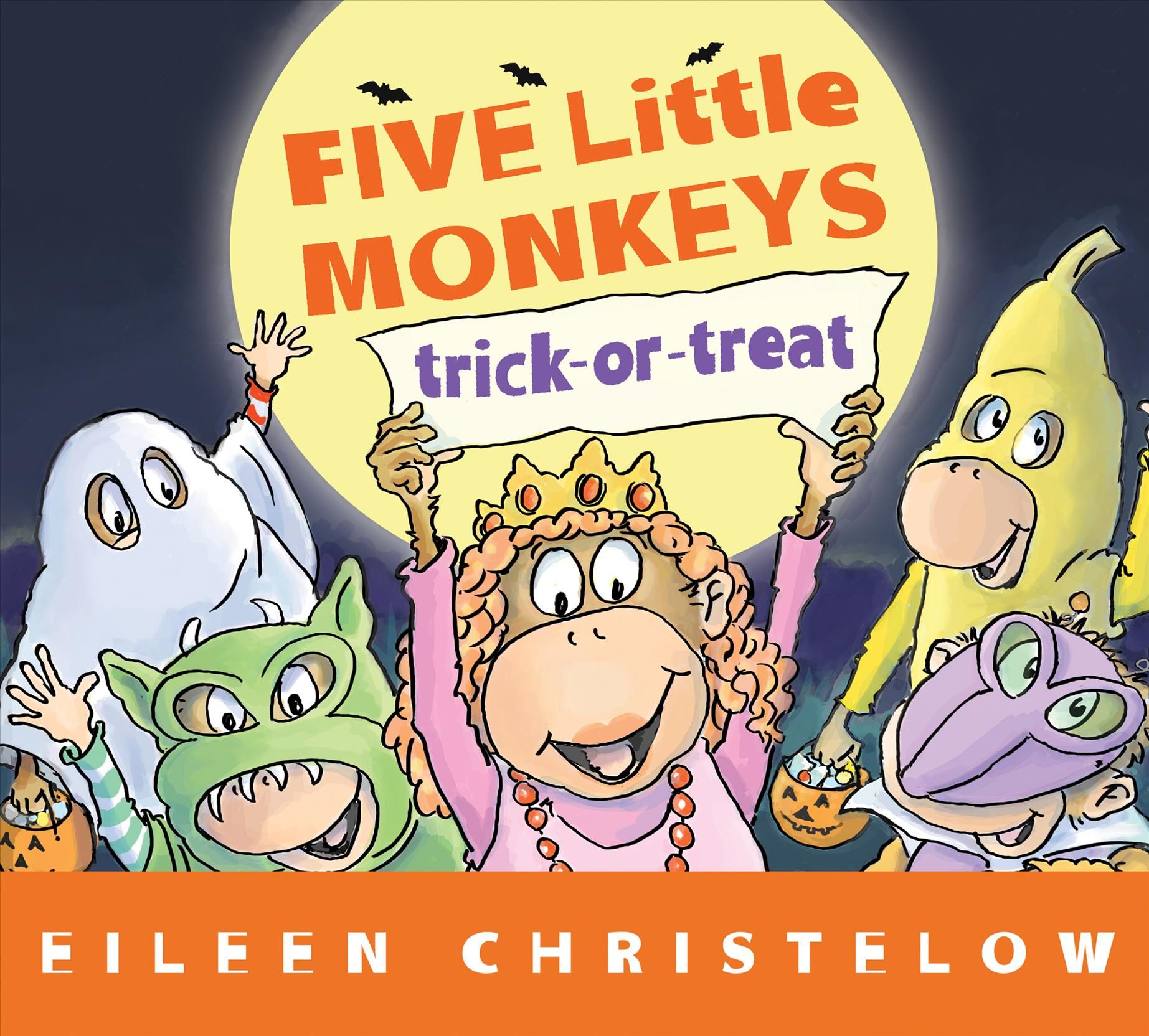 Five Little Monkeys Trick-or-Treat (Lap Board Book) 9780358108764