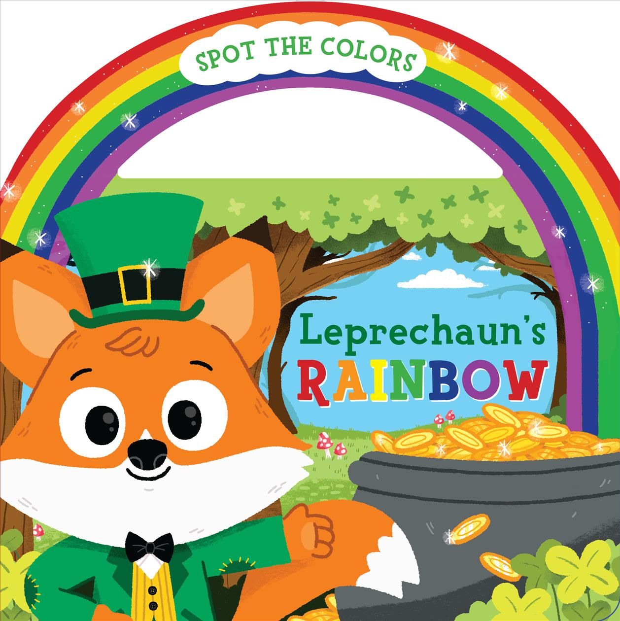 Leprechaun's Rainbow Board Book With Handle 9780358272656 (Board book)