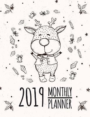 2019 Monthly Planner By Mary Morin 9780359197613 (Paperback)