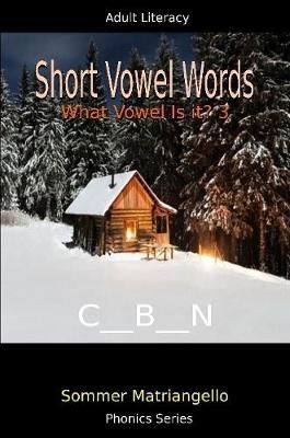 Short Vowel Words: What Vowel Is It? 3 By Sommer Matriangello