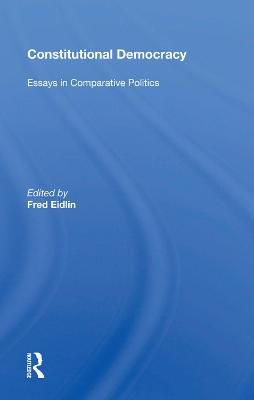 Constitutional Democracy 9780367020415 (Hardback)