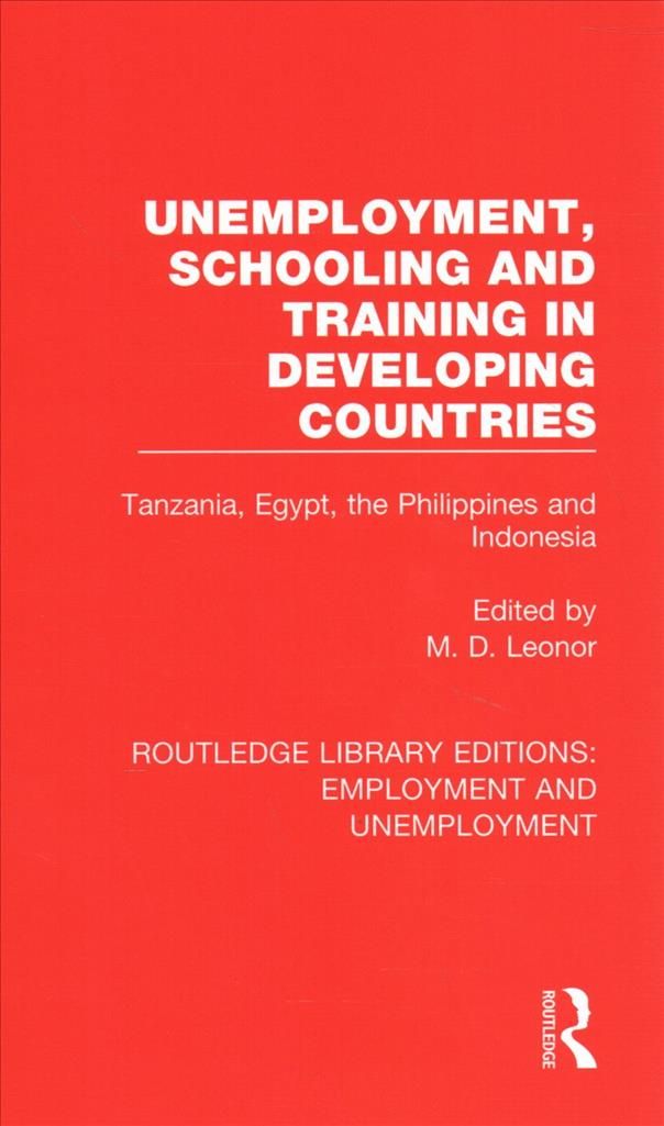 Unemployment, Schooling and Training in Developing Countries