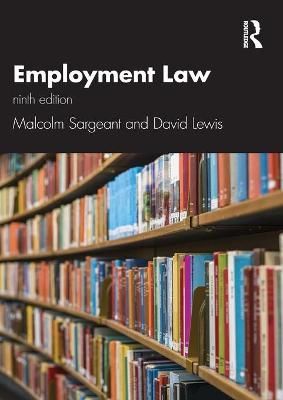 Employment Law 9e By Sargeant, Malcolm 9780367200350 (Paperback)
