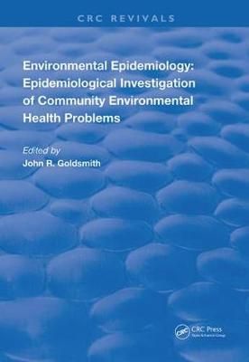 Environmental Epidemiology By John R. Goldsmith (editor) 9780367206857