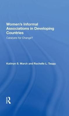 Women's Informal Associations In Developing Countries 9780367214050