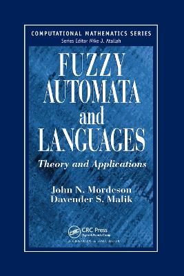 Fuzzy Automata and Languages: Theory and Applications 9780367396275