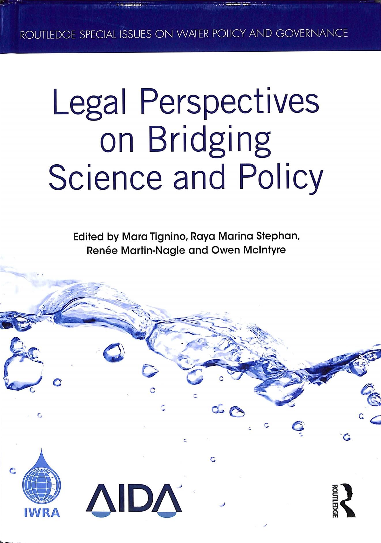 Legal Perspectives on Bridging Science and Policy 9780367406851