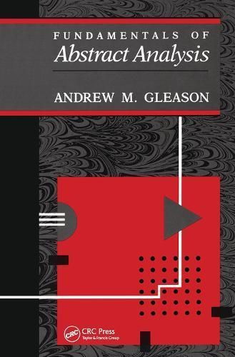 Fundamentals of Abstract Analysis By Andrew Gleason 9780367450175