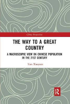 The Way to a Great Country: A Macroscopic View on Chinese Population in the 21st Century